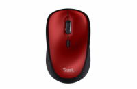 Trust Yvi+ Silent Wireless Mouse Eco 24550 TRUST myš Yvi+ Wireless Mouse Eco Red, červená