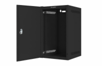 LANBERG RACK CABINET 10” WALL-MOUNT 9U/280X310 FOR SELF-ASSEMBLY WITH METAL DOOR BLACK   (FLAT PACK)