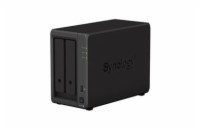 Synology DS723+   2x SATA,  2x NVMe, 2GB RAM, 1x USB 3.2, 2x GbE
