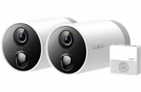 TP-Link Tapo C400S2 - Inteligentní bezdrátový bezpečnostní kamerový systém, FullHD 1080p, IP65, obousměrný zvuk