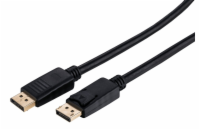 C-TECH Kabel DisplayPort 1.2, 4K@60Hz, M/M, 1m