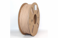 Gembird tisková struna (filament), PLA, 1,75mm, 1kg, přírodní dřevo