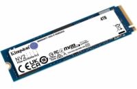 Kingston SSD 4TB (4000GB) NV2 M.2 2280 NVMe™ PCIe Gen (R: 3500MB/s; W: 2800MB/s)