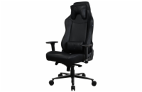 AROZZI herní židle VERNAZZA XL SoftPU Pure Black/ povrch polyuretan/ černá