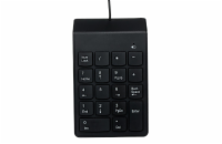 Gembird Numerická klávesnice KPD-U-03, USB, černá