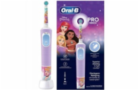 Oral-B Vitality Pro 103 Princess - elektrický zubní kartáček, oscilační, 2 režimy, časovač
