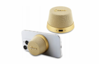 Guess Bluetooth Speaker Stand Gold Magnetic Script Metal Reproduktor Zvuk s elegancí. Představujeme Guess Bluetooth Speaker Stand - spojení stylu a kvality pro maximální zážitek z hudby.