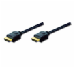 Digitus Připojovací kabel HDMI High Speed, typ A M/M, 2,0 m, Ultra HD 60p, zlatý, bl