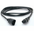 PremiumCord Prodlužovací kabel - síť 230V, IEC 320 C13 - C14, 5 m