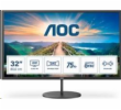 AOC Q32V4 31.5"W IPS LED 2560x1440 20 000 000:1 4ms 250cd HDMI DP repro