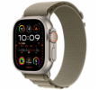 Apple Watch Ultra 2/49mm/Titan/Sport Band/Olive Alpine/Medium