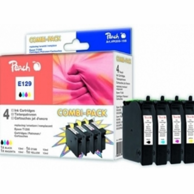 PEACH kompatibilní cartridge Epson T1295 MultiPack, Black...
