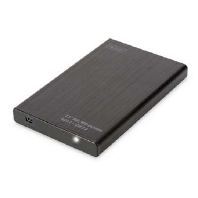 Digitus Externí Hliníkové Pouzdro 2,5 SSD / HDD, SATA III...