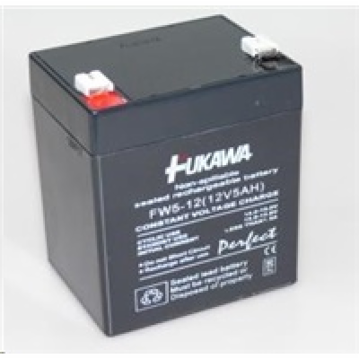 Baterie - FUKAWA FW 5-12 U (12V/5Ah - Faston 250), životn...