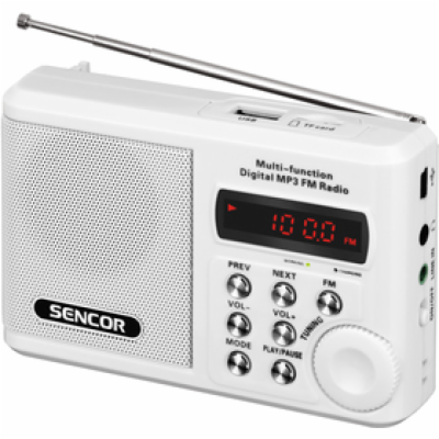 Rádio SENCOR SRD 215W White