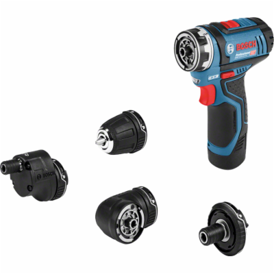 Bosch GSR 12V-15 FC Professional Set, 2x aku, L-BOXX