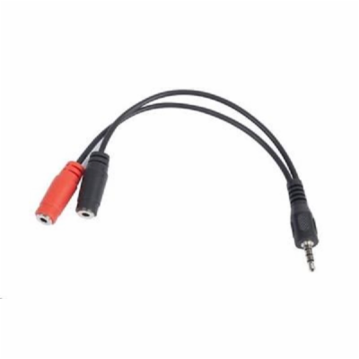 GEMBIRD Kabel CABLEXPERT rozdvojka jack 3,5mm (4 pólový) ...