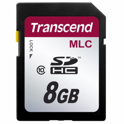 Transcend 8GB SDHC (Class 10) MLC průmyslová paměťová kar...