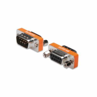 Digitus sériový adaptér Mini Zero-Modem  D-Sub9, metal ho...