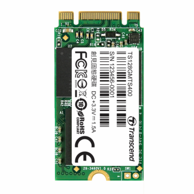 TRANSCEND Industrial SSD MTS400S 128GB, M.2 2242, SATA II...