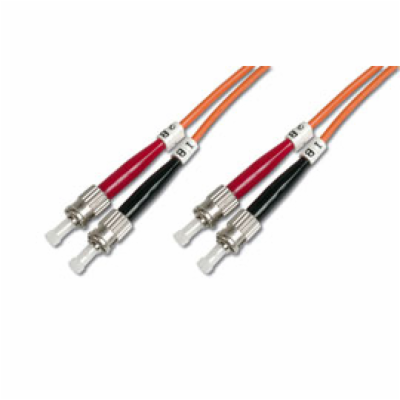 Digitus DK-2511-01 Fiber Optic Patch Cord, ST to ST, Mult...