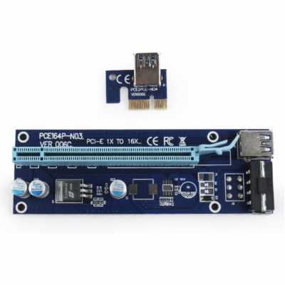 !! AKCE !! GEMBIRD PCI-Express riser add-on card