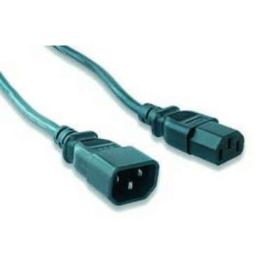 Gembird kabel napájecí prodlužovací (C13 na C14), VDE cer...