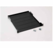 TRITON Police s perforací 19", 1U/250mm, nosnost 20kg, černá