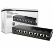 DIGITUS Desktop CAT 6A Patch Panel, stíněný třídy EA, 12 portů RJ45, 8P8C, LSA