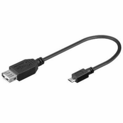 PREMIUMCORD Redukce USB 2.0 A - Micro B OTG, kabel (F/M, ...