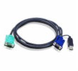 ATEN integrovaný kabel pro KVM USB 3 M pro CS1716