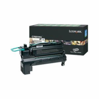 Lexmark C792X1KG - originální toner Lexmark black | retur...