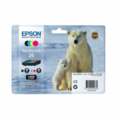 Epson T2616 - originální EPSON ink čer+bar "Lední medvěd"...