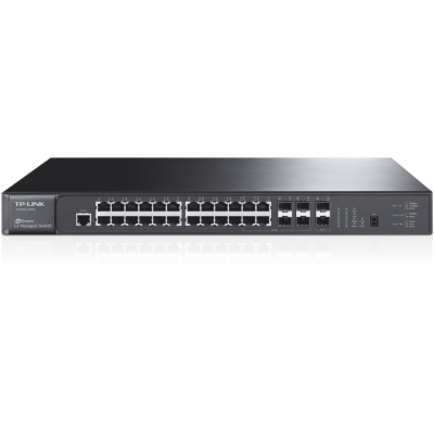 TP-Link T3700G-28TQ JetStream 28-Port Gigabit Stackable L...