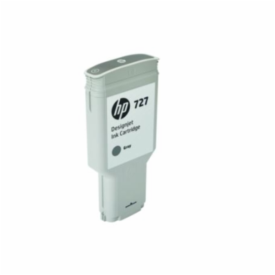 HP F9J80A - originální HP 727 300-ml Grey DesignJet Ink C...