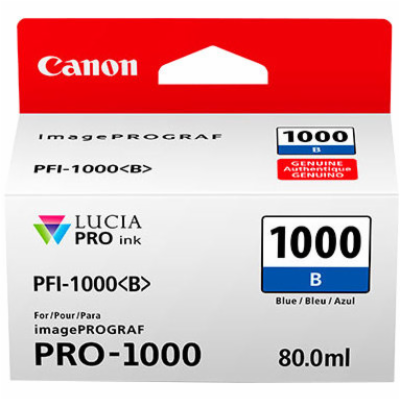 Canon 0555C001 - originální Canon PFI-1000 B, modrý
