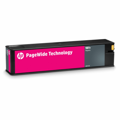 HP PageWide Cartridge 981Y/Extra High Yield Magenta/16 00...