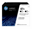 HP 87X 2-pack High Yield Black Original LaserJet Toner Cartridges (CF287XD) (18,000 / 18,000 pages)