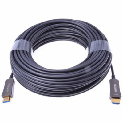 PREMIUMCORD Kabel HDMI optický fiber High Speed with Ethe...