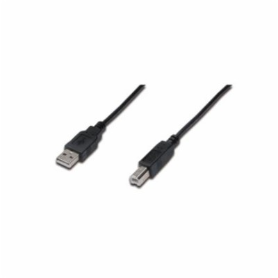 Digitus Připojovací kabel USB 2.0, typ A - B M / M, 5,0 m...