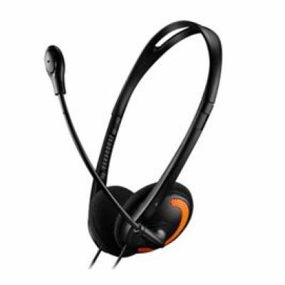 CANYON headset HS-01, stylový a komfortní s ovladačem hla...