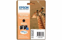 Epson T0711H Black 2-pack 2x11,1ml pro Stylus D120,DX7400,DX8400,... - originální