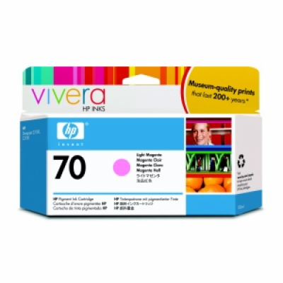 HP Ink Cartridge No. 70/Light magenta/130ml