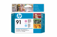 HP 91 světle purpurová a světle azurová tisková hlava
