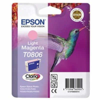 EPSON cartridge T0806 light magenta (kolibřík)