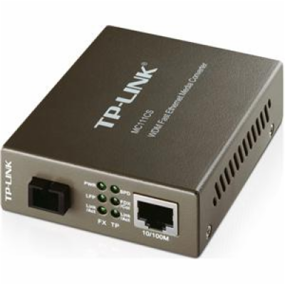 TP-Link MC111CS WDM media konvertor (1x100Mb/s, 1x simple...