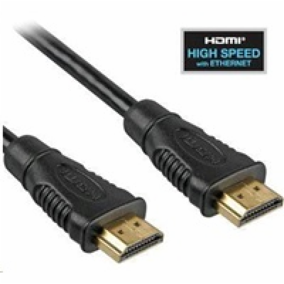 PremiumCord HDMI High Speed + Ethernet kabel/ zlacené kon...