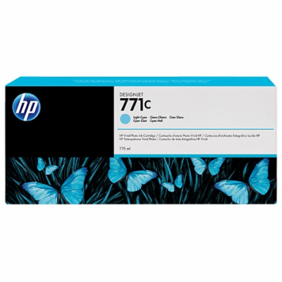 HP 771C světle azurová inkoustová kazeta DesignJet, 775 ml