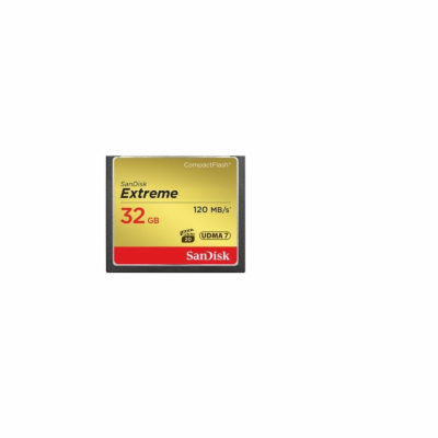 SanDisk CF 32 GB Extreme (120/85 MB/s, VPG20, UDMA7)