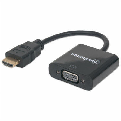 MANHATTAN převodník z HDMI na VGA (HDMI Male to VGA Femal...